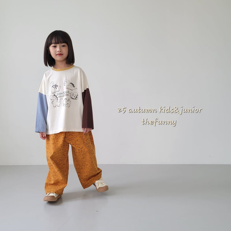 The Funny - Korean Children Fashion - #prettylittlegirls - Dino Tee - 8