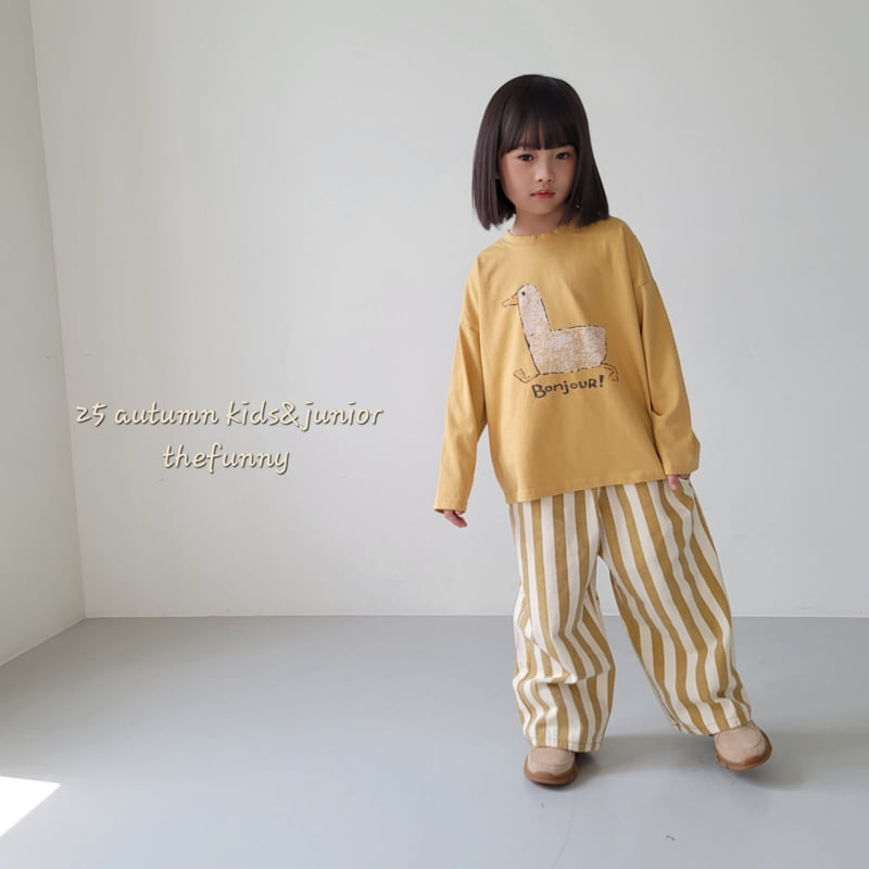The Funny - Korean Children Fashion - #prettylittlegirls - Bonjour Duck Tee - 7