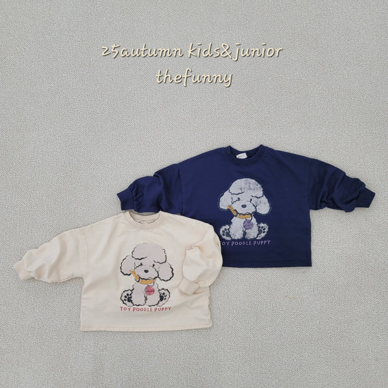 The Funny - Korean Children Fashion - #prettylittlegirls - Poodle Fleece Tee