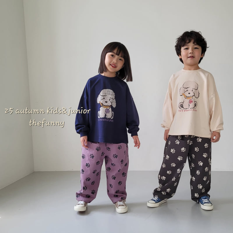 The Funny - Korean Children Fashion - #toddlerclothing - Poodle Fleece Tee - 4
