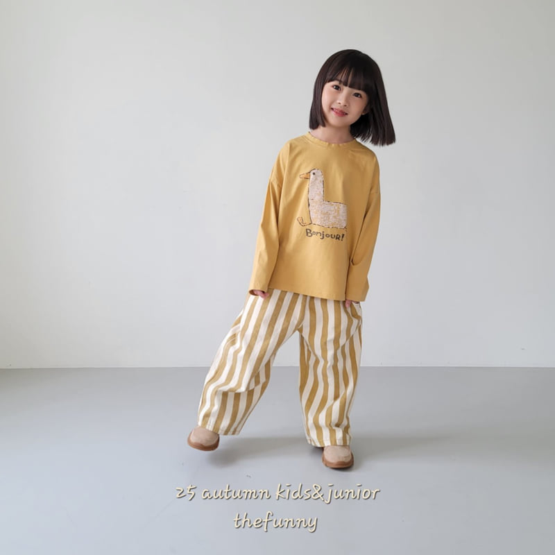 The Funny - Korean Children Fashion - #todddlerfashion - Bonjour Duck Tee - 8