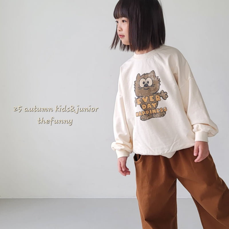 The Funny - Korean Children Fashion - #todddlerfashion - Meow Sweatshirt - 6