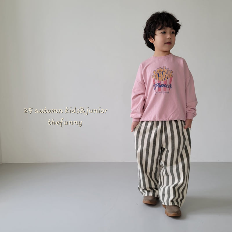 The Funny - Korean Children Fashion - #toddlerclothing - Wide Line Pants - 11