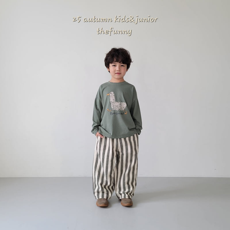 The Funny - Korean Children Fashion - #toddlerclothing - Bonjour Duck Tee - 9