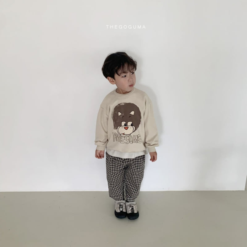 Thegoguma - Korean Children Fashion - #Kfashion4kids - Gogo Check Pants - 6