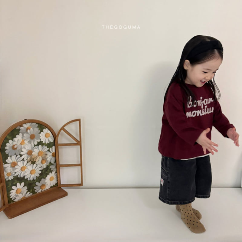 Thegoguma - Korean Children Fashion - #kidzfashiontrend - New Bermuda Denim Pants - 4
