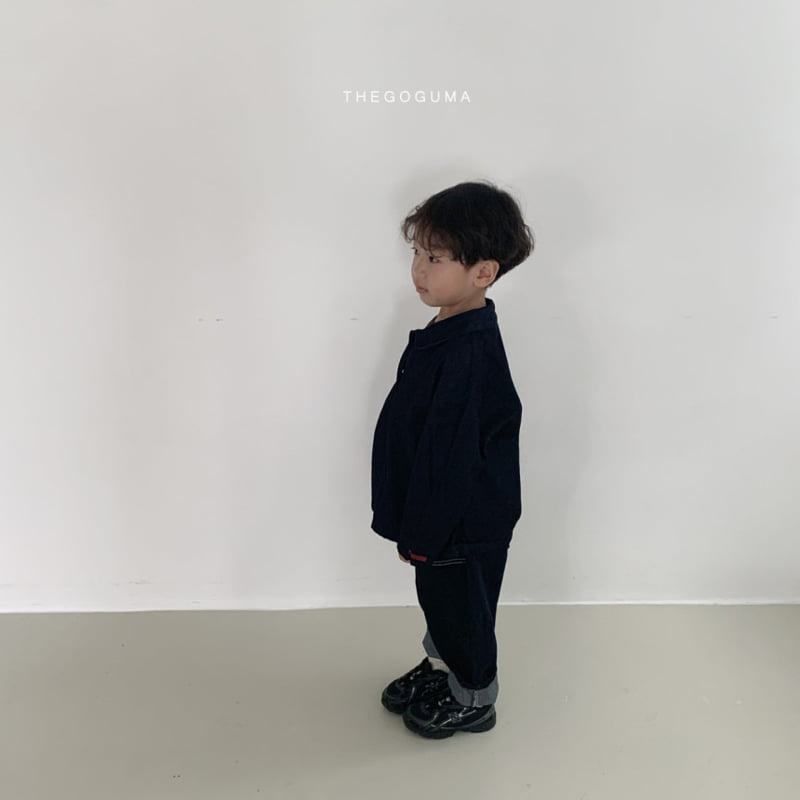 Thegoguma - Korean Children Fashion - #Kfashion4kids - Out Pocket Baggy Denim Pants - 9