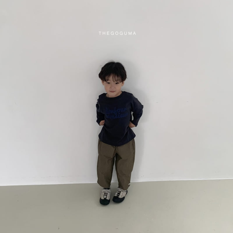 Thegoguma - Korean Children Fashion - #Kfashion4kids - Hello Bonjour Tee - 8