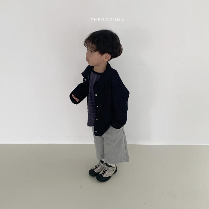 Thegoguma - Korean Children Fashion - #childofig - Embroidery Baggy Pants - 10