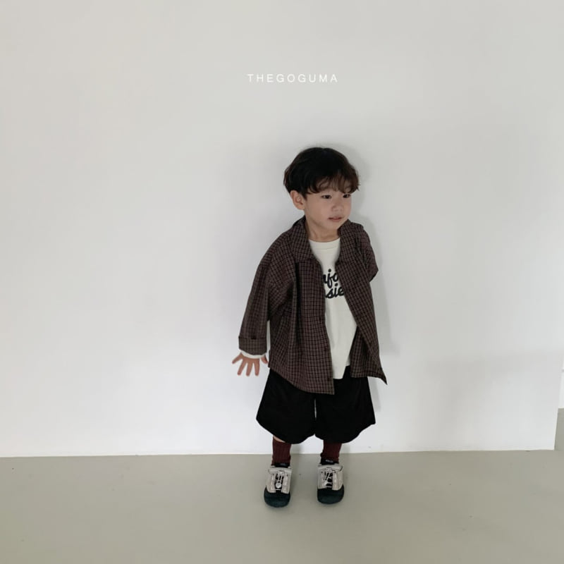 Thegoguma - Korean Children Fashion - #childrensboutique - Live Check Shirt - 9