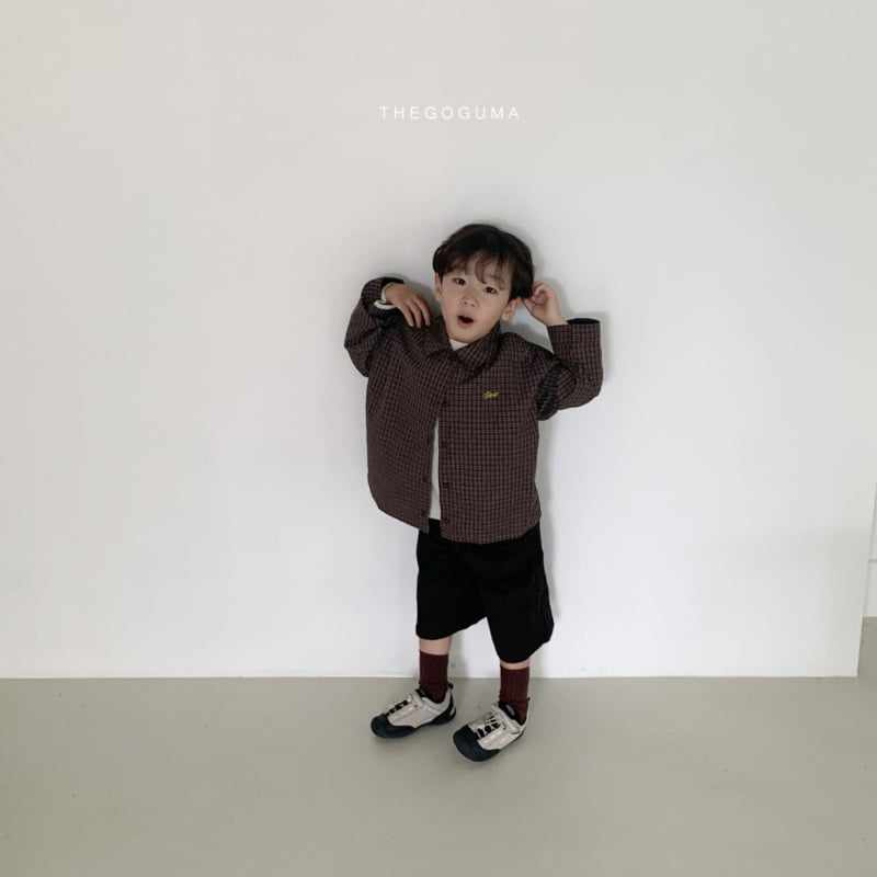 Thegoguma - Korean Children Fashion - #designkidswear - Live Check Shirt - 10
