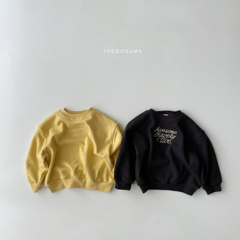 Thegoguma - Korean Children Fashion - #designkidswear - Awesome Sweatshirt