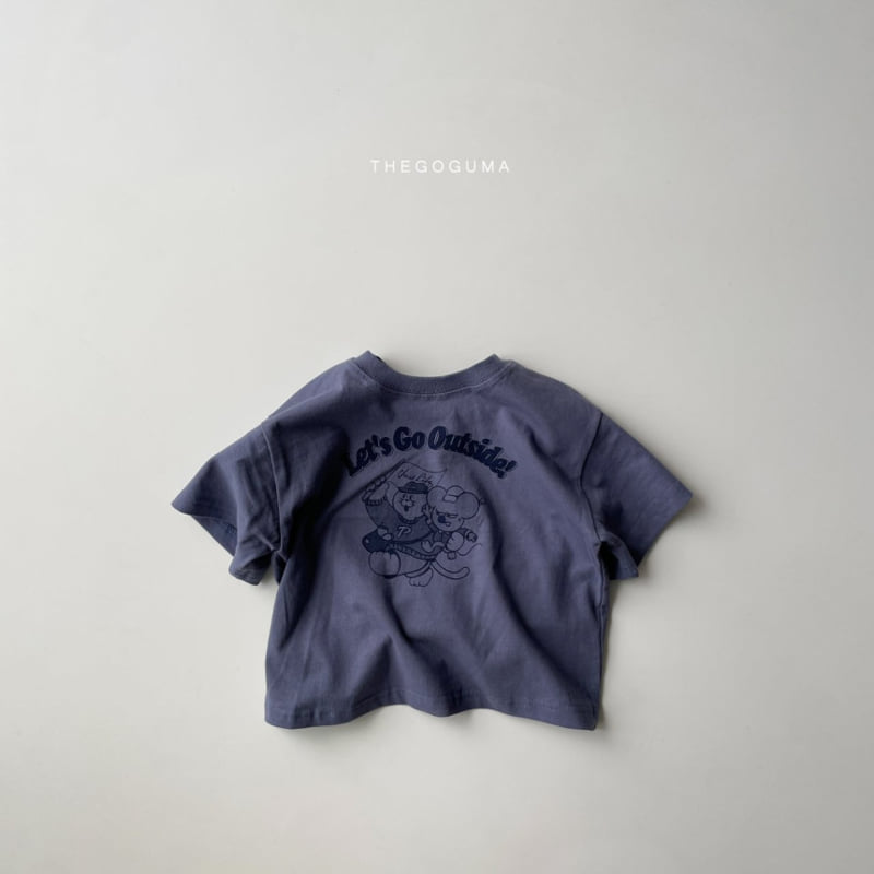 Thegoguma - Korean Children Fashion - #discoveringself - Let's Go Tee - 10
