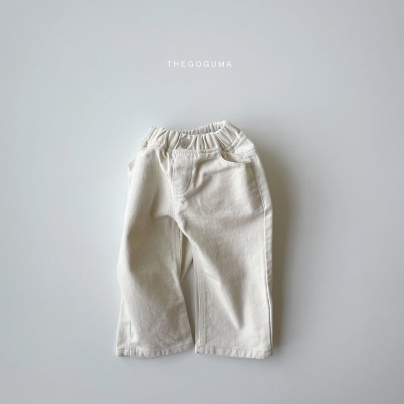 Thegoguma - Korean Children Fashion - #discoveringself - TikTok Straight Denim Pants - 9