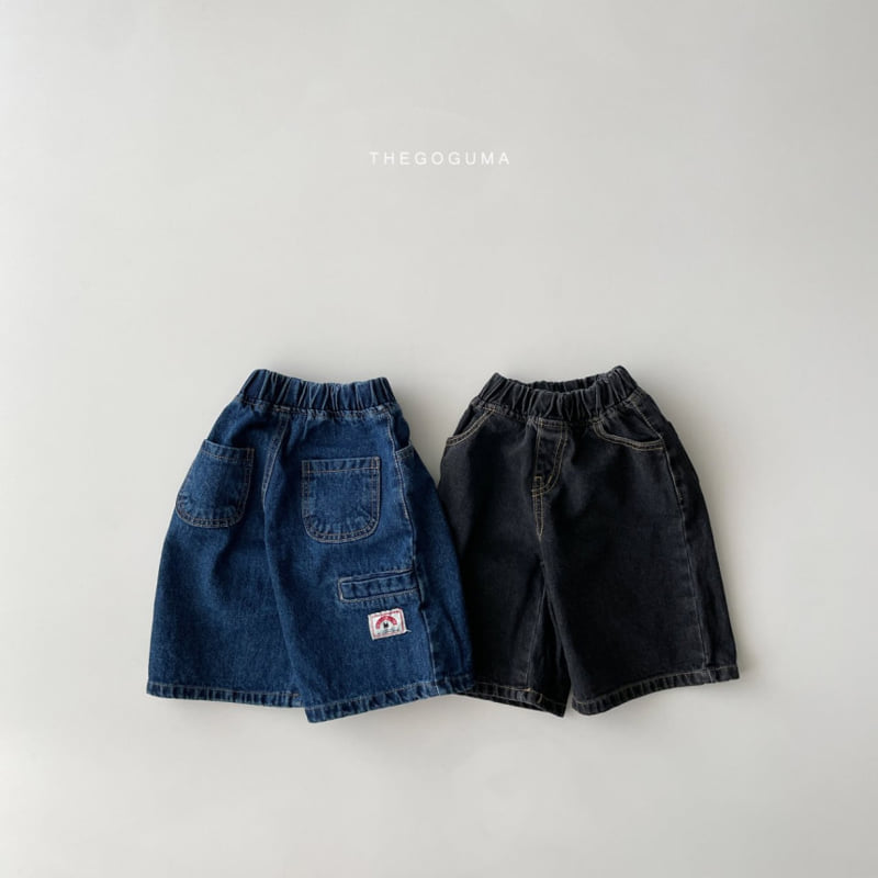 Thegoguma - Korean Children Fashion - #kidsshorts - New Bermuda Denim Pants