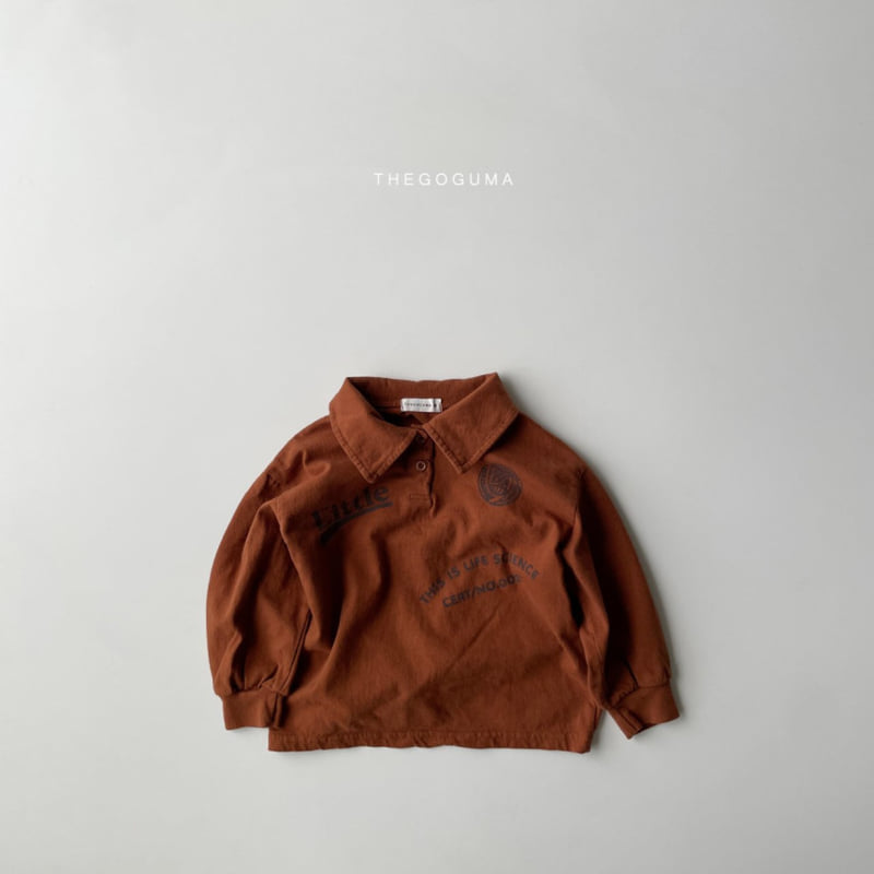 Thegoguma - Korean Children Fashion - #kidsshorts - Little Collar Tee - 11
