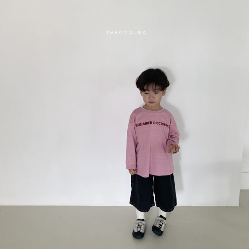 Thegoguma - Korean Children Fashion - #kidsshorts - Pastel Pigment Tee - 8