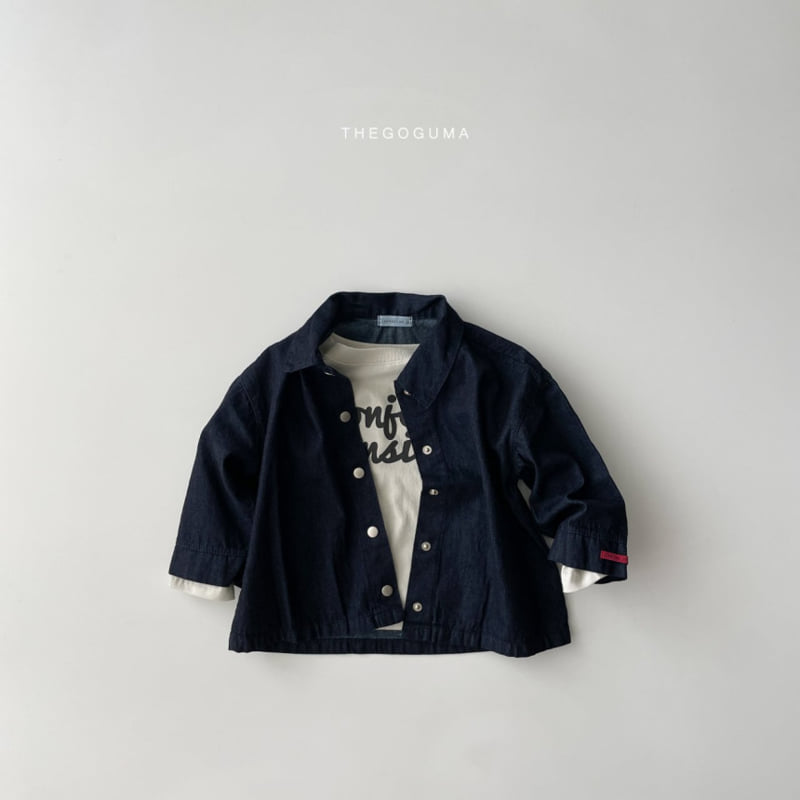 Thegoguma - Korean Children Fashion - #kidsstore - Denim Shirt