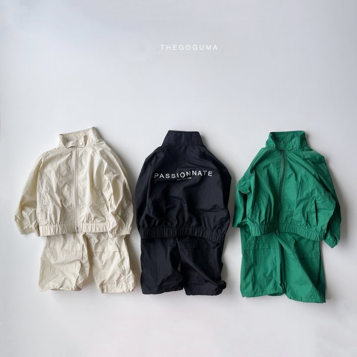 Thegoguma - Korean Children Fashion - #kidzfashiontrend - Fashion Windbreaker Set