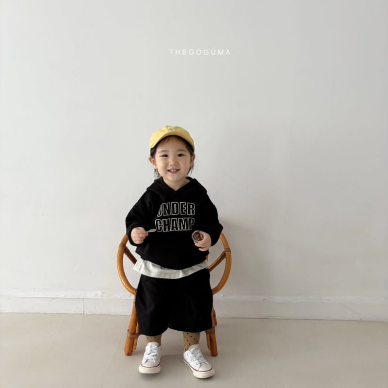 Thegoguma - Korean Children Fashion - #littlefashionista - Embroidery Baggy Pants - 5