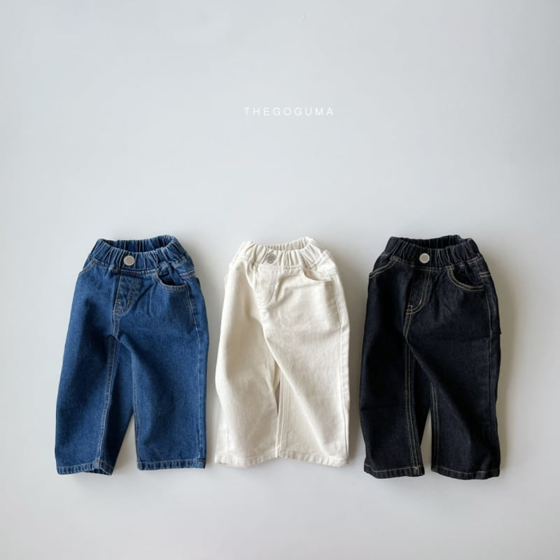 Thegoguma - Korean Children Fashion - #littlefashionista - TikTok Straight Denim Pants