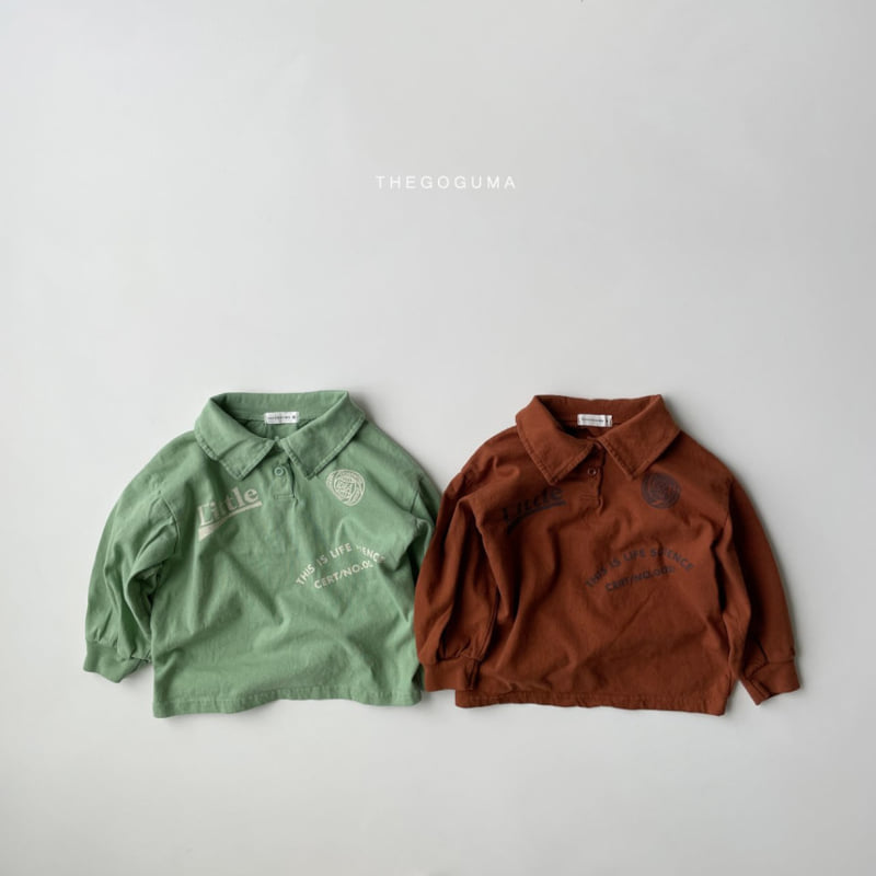 Thegoguma - Korean Children Fashion - #minifashionista - Little Collar Tee