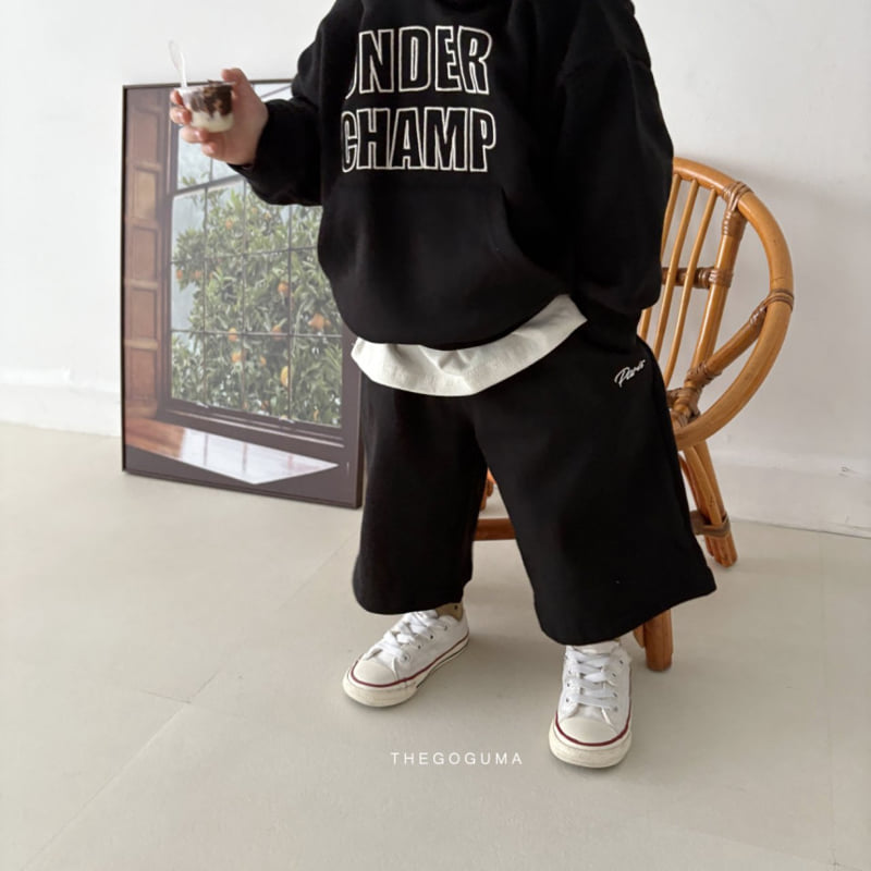 Thegoguma - Korean Children Fashion - #minifashionista - Embroidery Baggy Pants - 7