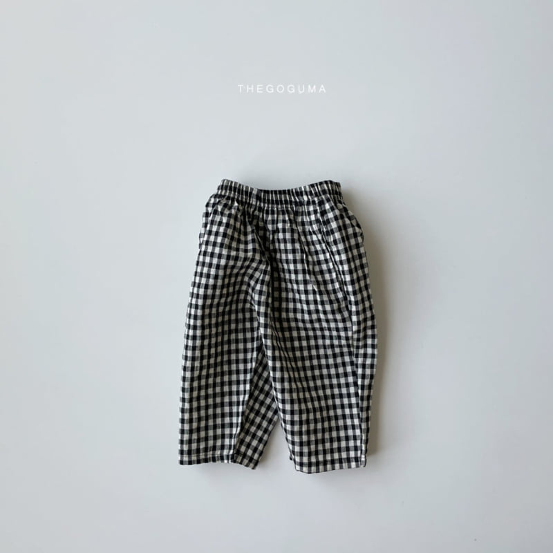 Thegoguma - Korean Children Fashion - #prettylittlegirls - Gogo Check Pants - 10