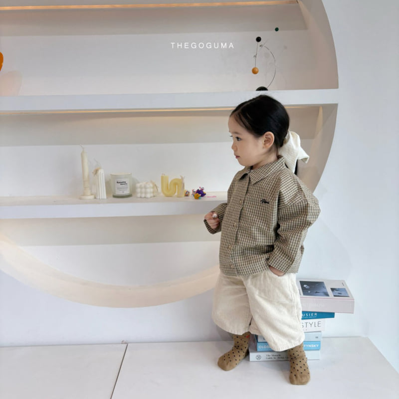 Thegoguma - Korean Children Fashion - #minifashionista - Live Check Shirt - 4
