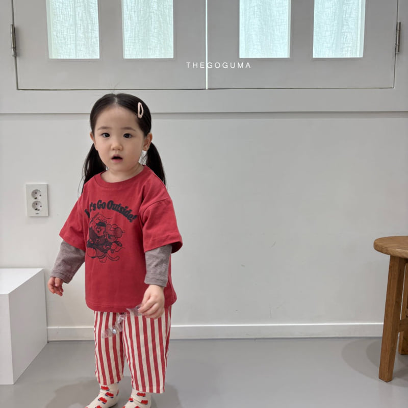 Thegoguma - Korean Children Fashion - #prettylittlegirls - Let's Go Tee - 3