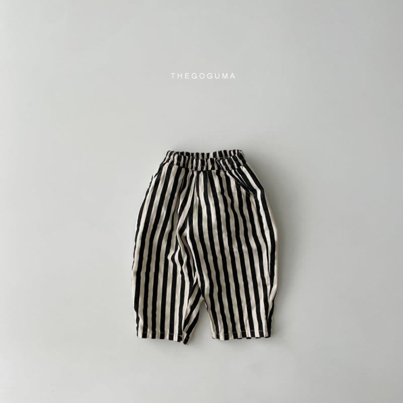 Thegoguma - Korean Children Fashion - #prettylittlegirls - One Stripe Pants - 10