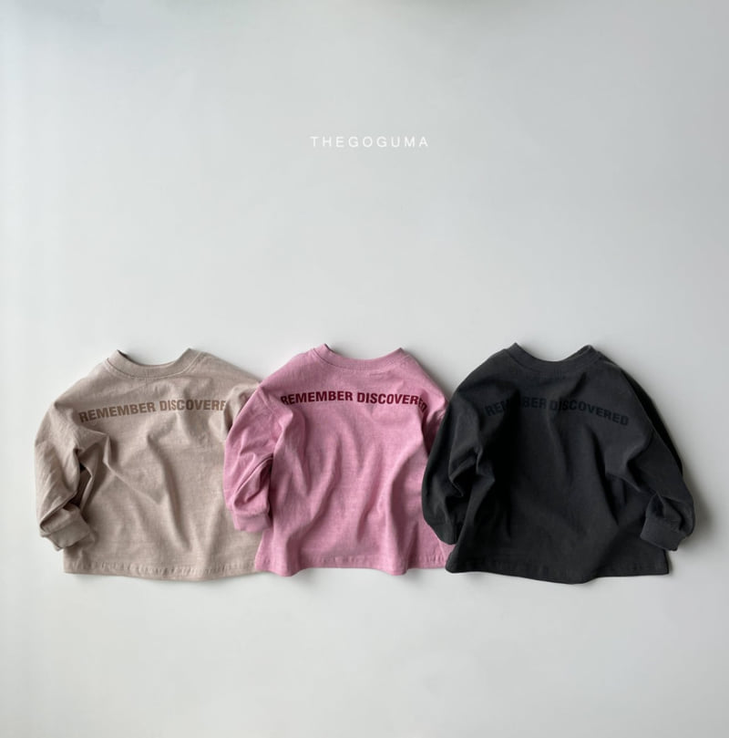Thegoguma - Korean Children Fashion - #prettylittlegirls - Pastel Pigment Tee