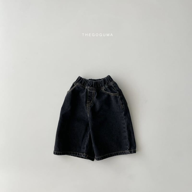 Thegoguma - Korean Children Fashion - #stylishchildhood - New Bermuda Denim Pants - 11