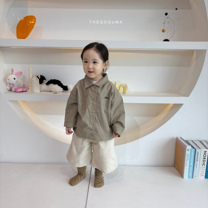 Thegoguma - Korean Children Fashion - #stylishchildhood - Live Check Shirt - 7