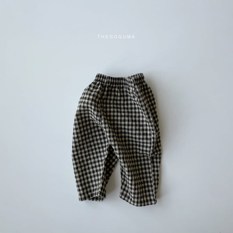 Thegoguma - Korean Children Fashion - #todddlerfashion - Gogo Check Pants - 11