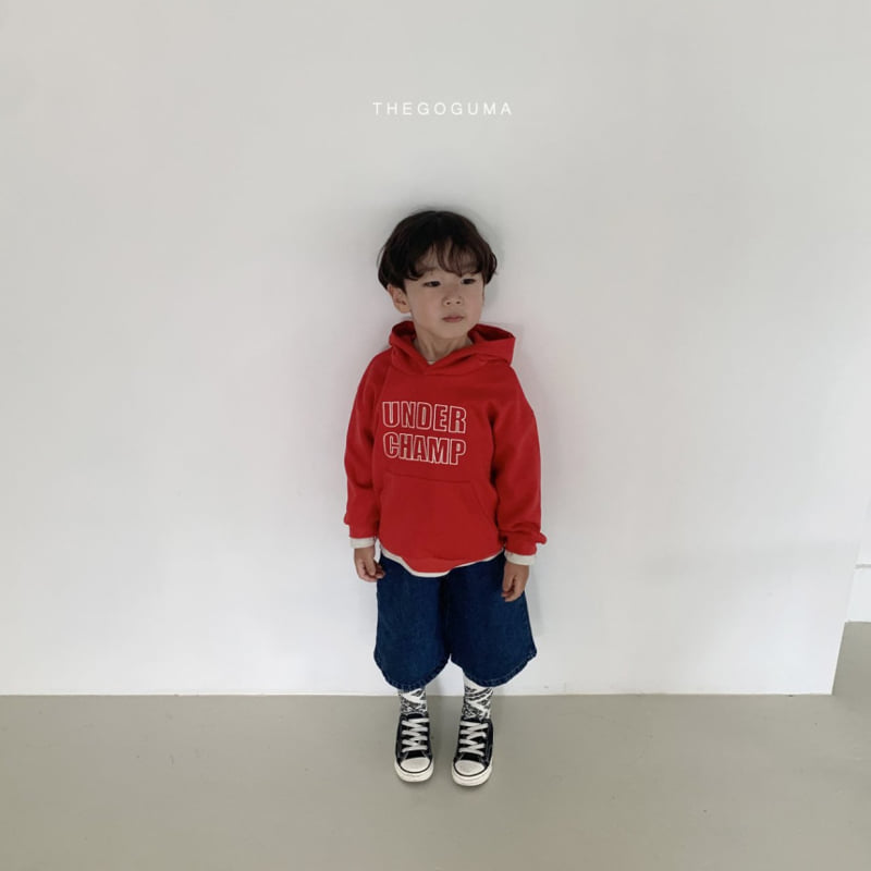 Thegoguma - Korean Children Fashion - #todddlerfashion - New Bermuda Denim Pants - 9