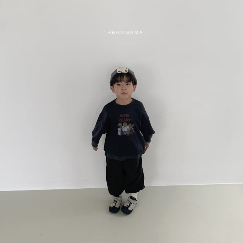 Thegoguma - Korean Children Fashion - #todddlerfashion - Label Jogger Pants - 6