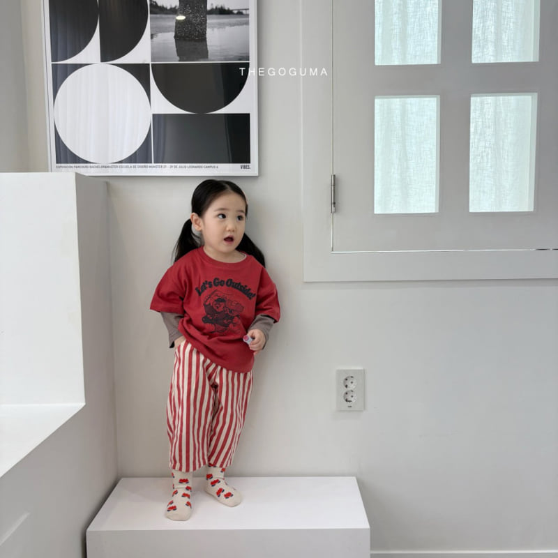 Thegoguma - Korean Children Fashion - #prettylittlegirls - Let's Go Tee - 4