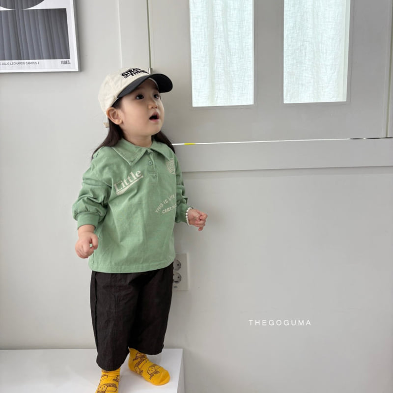 Thegoguma - Korean Children Fashion - #todddlerfashion - Little Collar Tee - 3
