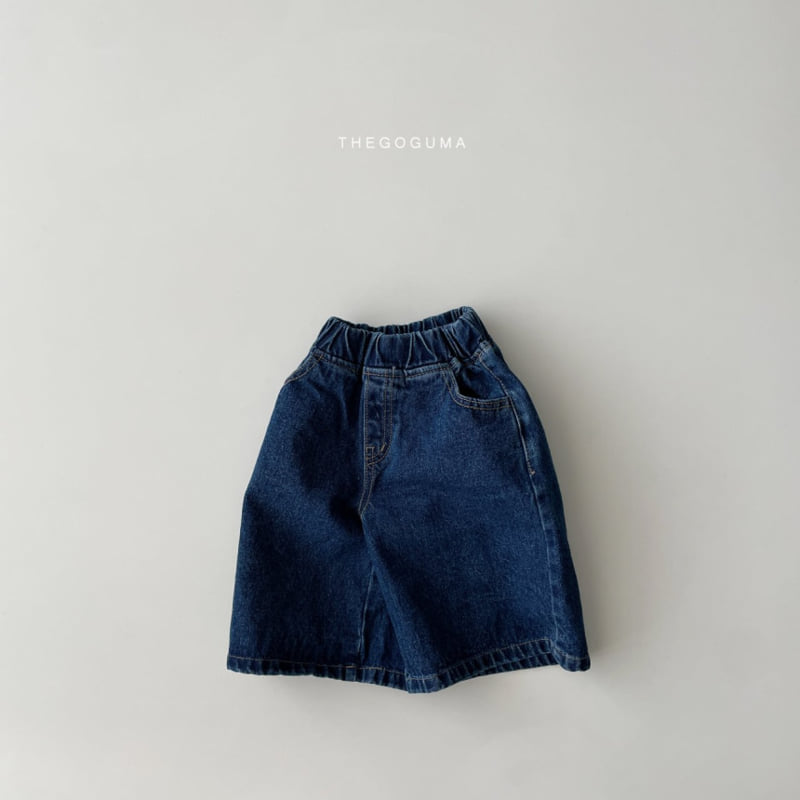 Thegoguma - Korean Children Fashion - #toddlerclothing - New Bermuda Denim Pants - 10