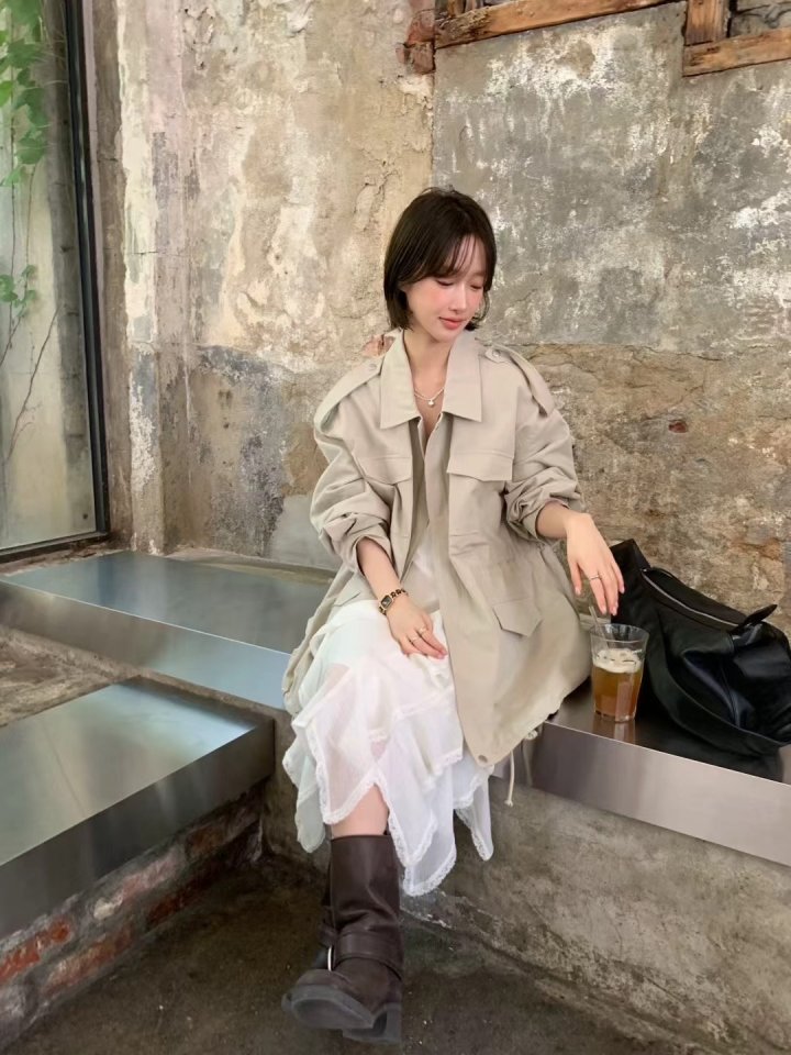 There By - Korean Women Fashion - #momslook - Monday Field Jacket - 8