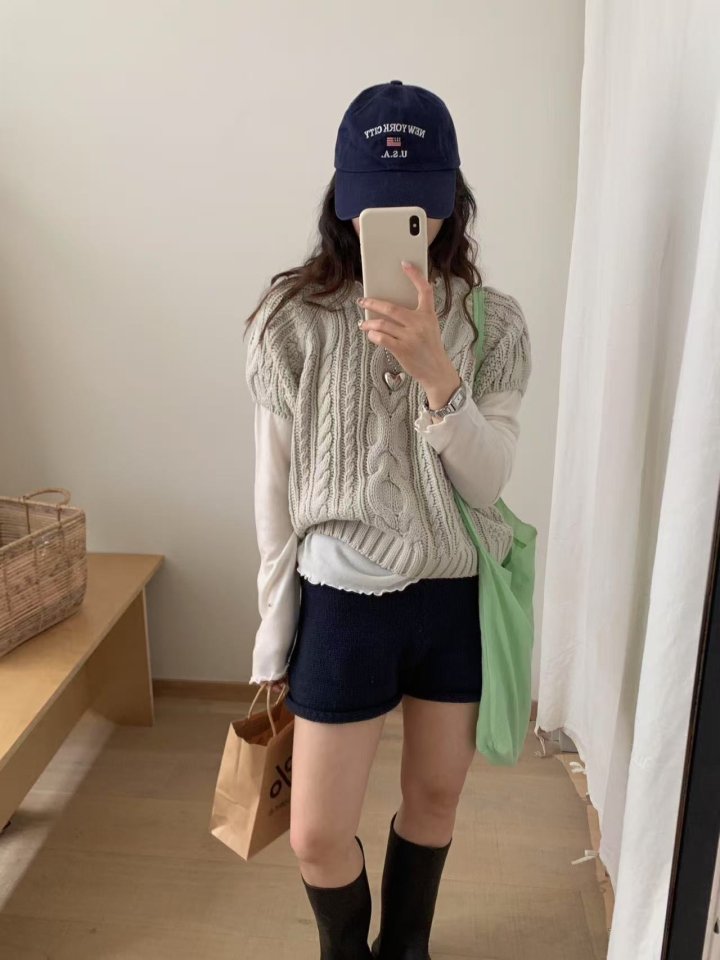 There By - Korean Women Fashion - #momslook - Rian Twist Knit Pullover - 5