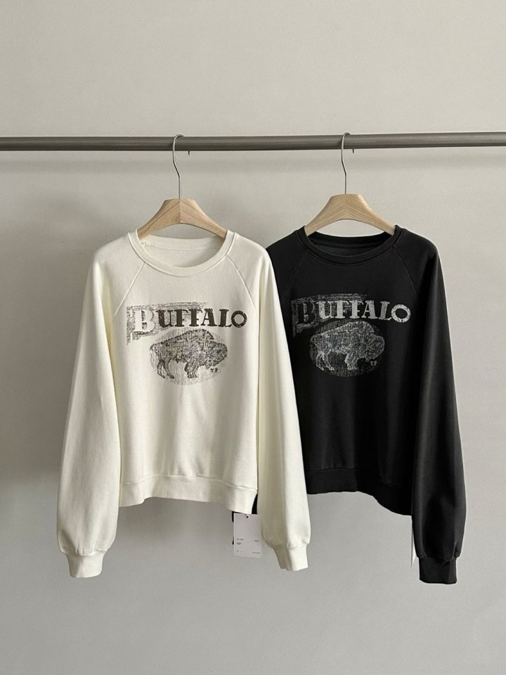 There By - Korean Women Fashion - #womensfashion - Buffalo Sweatshirts - 4