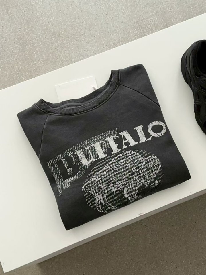 There By - Korean Women Fashion - #momslook - Buffalo Sweatshirts - 8