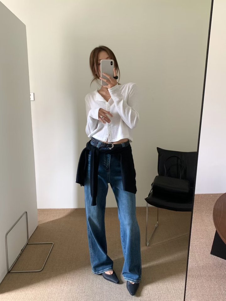There By - Korean Women Fashion - #momslook - 992 Straight Denim Pants - 2