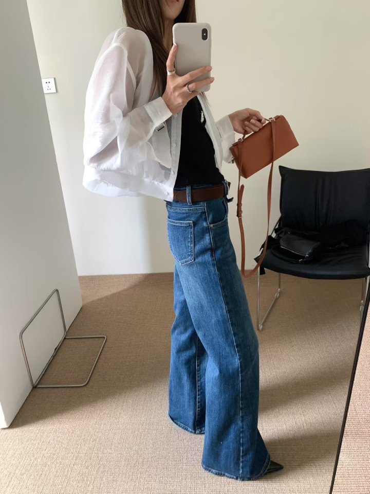 There By - Korean Women Fashion - #momslook - 997 Bootscut Denim Pants - 3