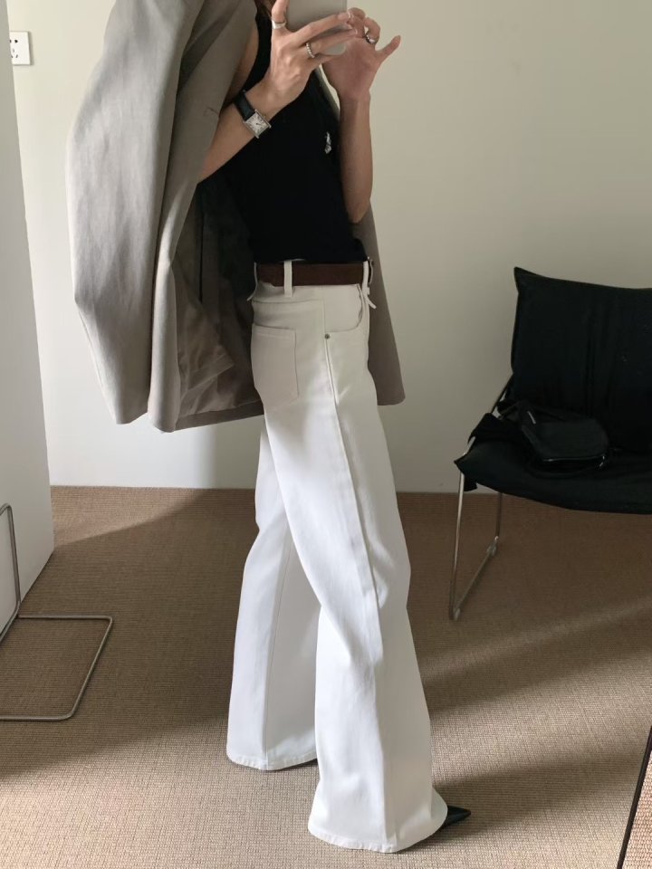 There By - Korean Women Fashion - #momslook - 997 Bootscut Denim Pants - 9