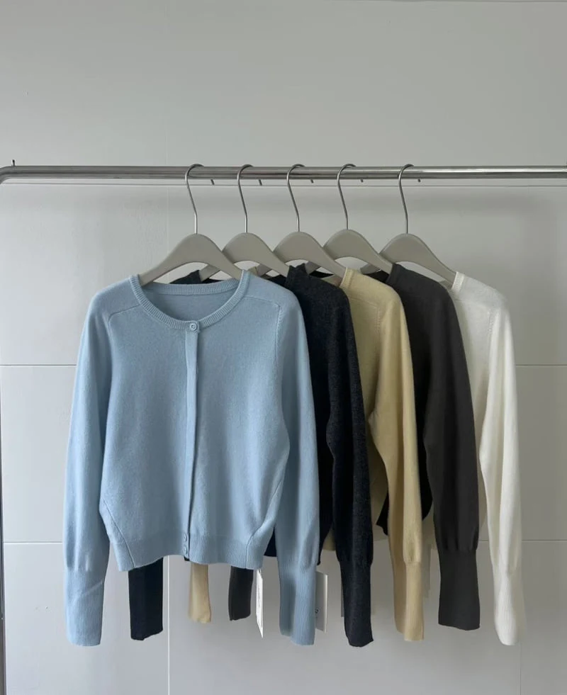 There By - Korean Women Fashion - #restrostyle - Once Wool Cardigan