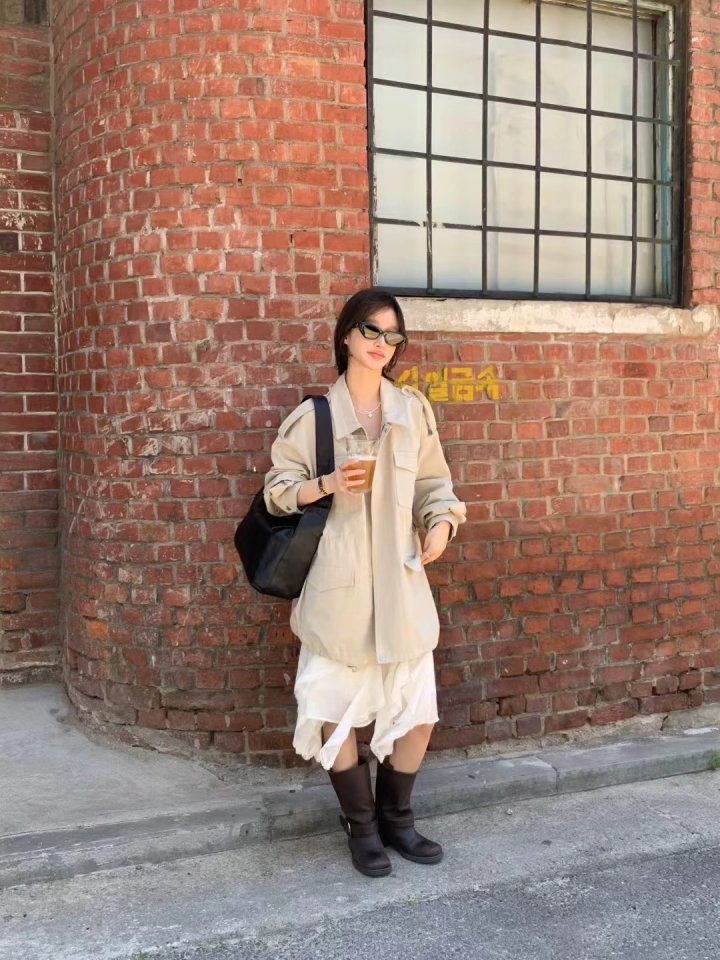 There By - Korean Women Fashion - #thatsdarling - Monday Field Jacket - 6