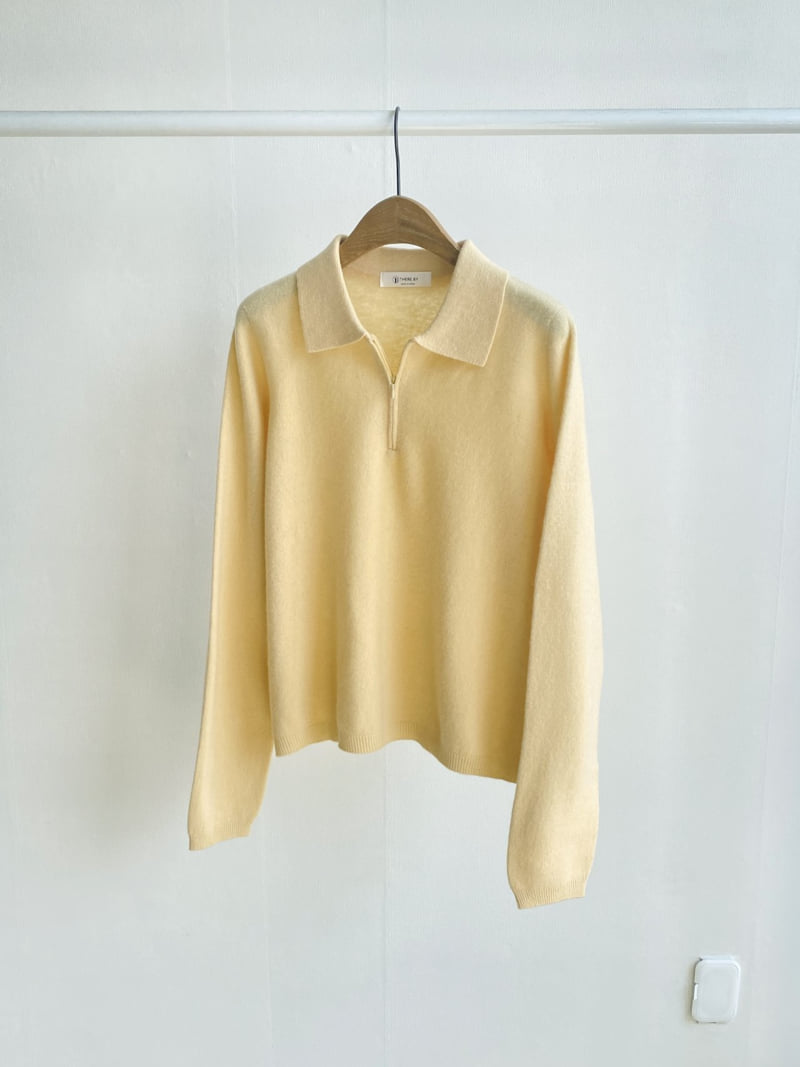 There By - Korean Women Fashion - #thelittlethings - Ellie Wool Collar Knit top - 3